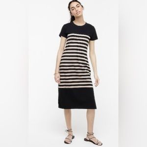 J crew T-shirt dress in stripe (size S)